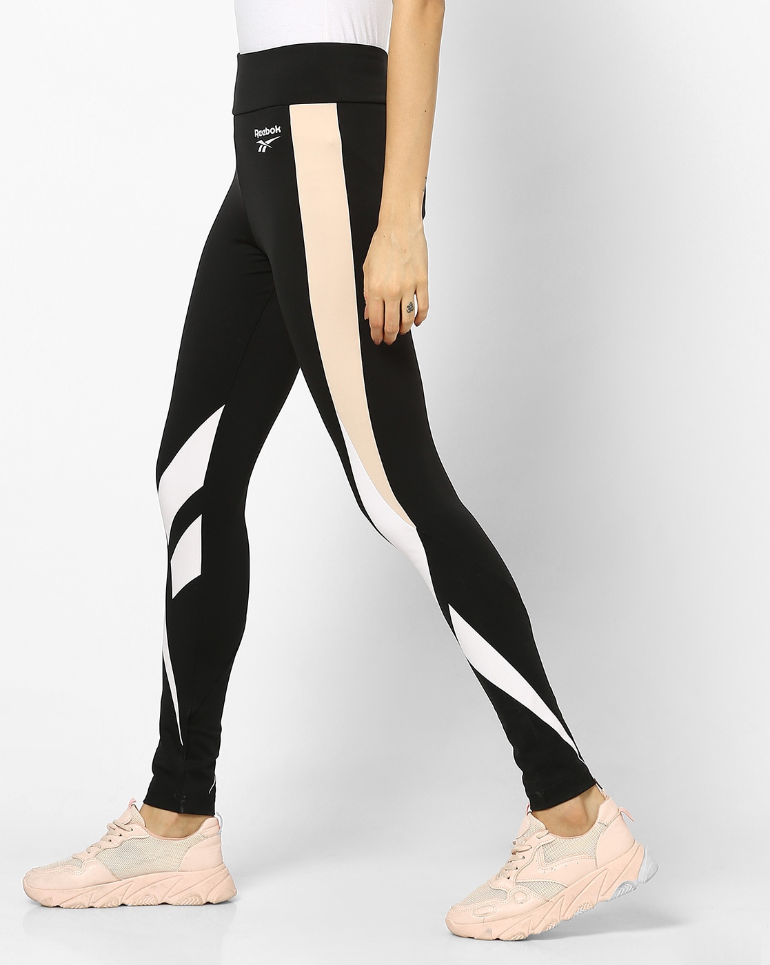 ID Train Printed Leggings - Classic Maroon | Reebok