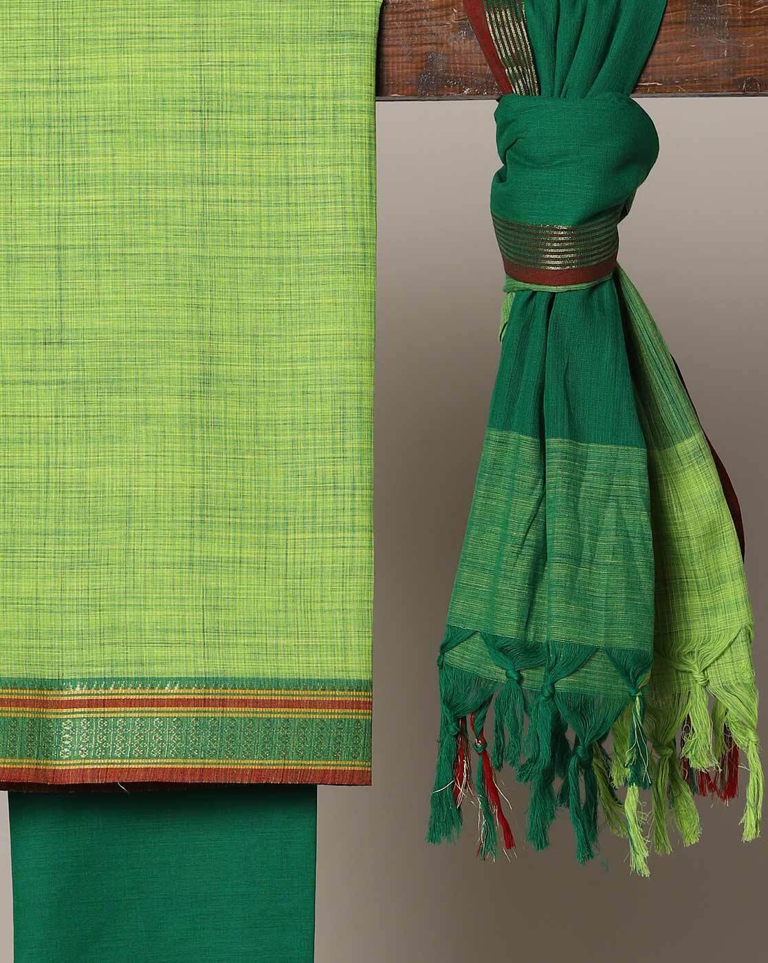 Woven South Cotton 2.5 m Dress Material Price in India, Full Specifications  & Offers | DTashion.com