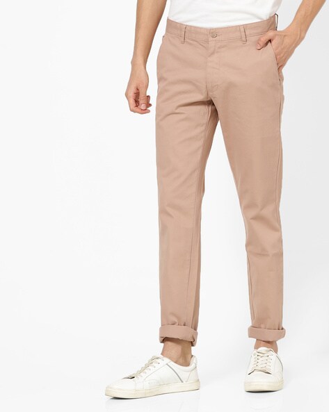 Buy Colorplus ColorPlus Men Cotton Mid-Rise Regular Chinos, 41% OFF