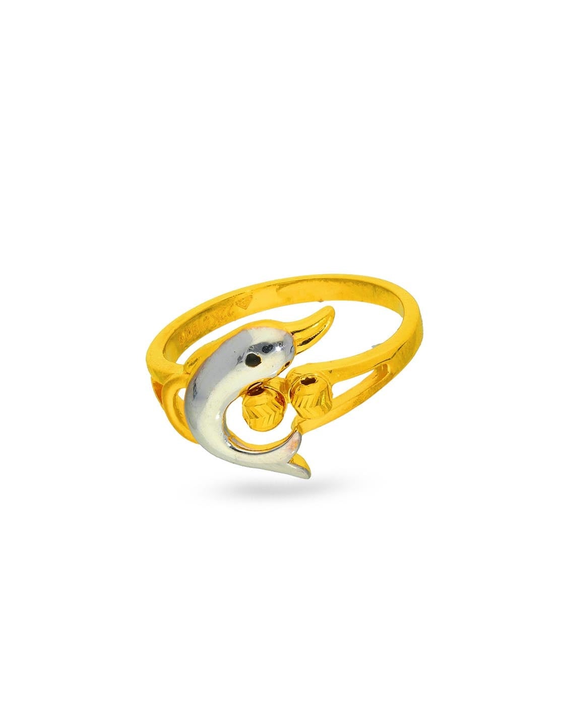 Estate 14K Yellow Gold Dolphin Ring 001-990-02772 | Rolland's Jewelers |  Libertyville, IL