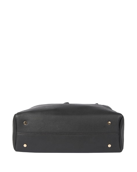 Textured Handbag with Pouches (Image - 2)