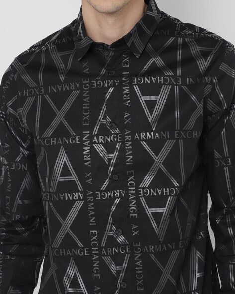 Buy Black Shirts for Men by ARMANI EXCHANGE Online Ajio