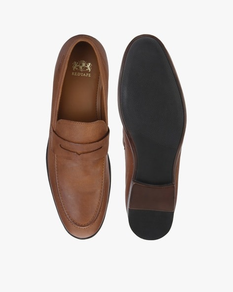 Slip-On Genuine Leather Formal Shoes (Image - 3)