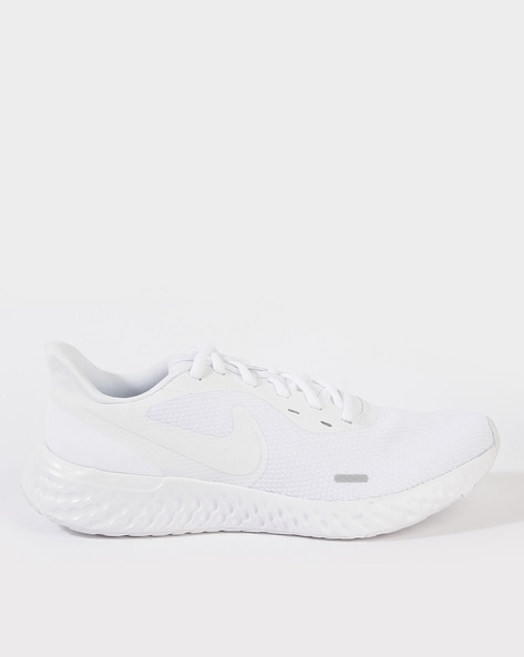 nike revolution 5 running shoes white