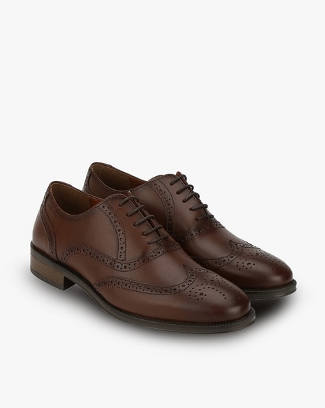 Brown Formal Shoes for Men by RED TAPE 