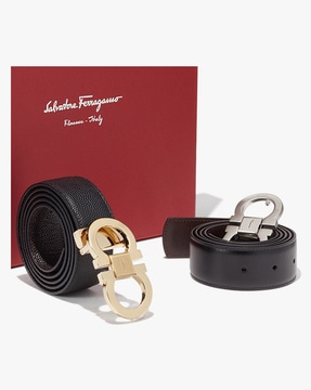 Buy Ferragamo Adjustable Gancini Belts Gift Box Multicoloured Color Men AJIO LUXE