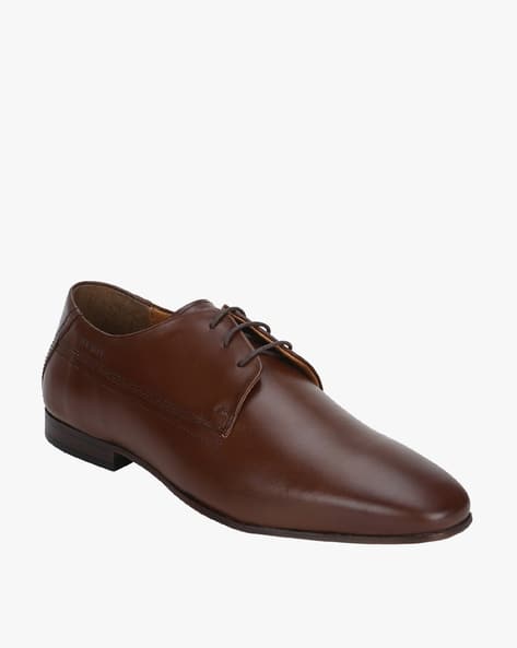 Plain-Toe Derby Shoes (Image - 3)