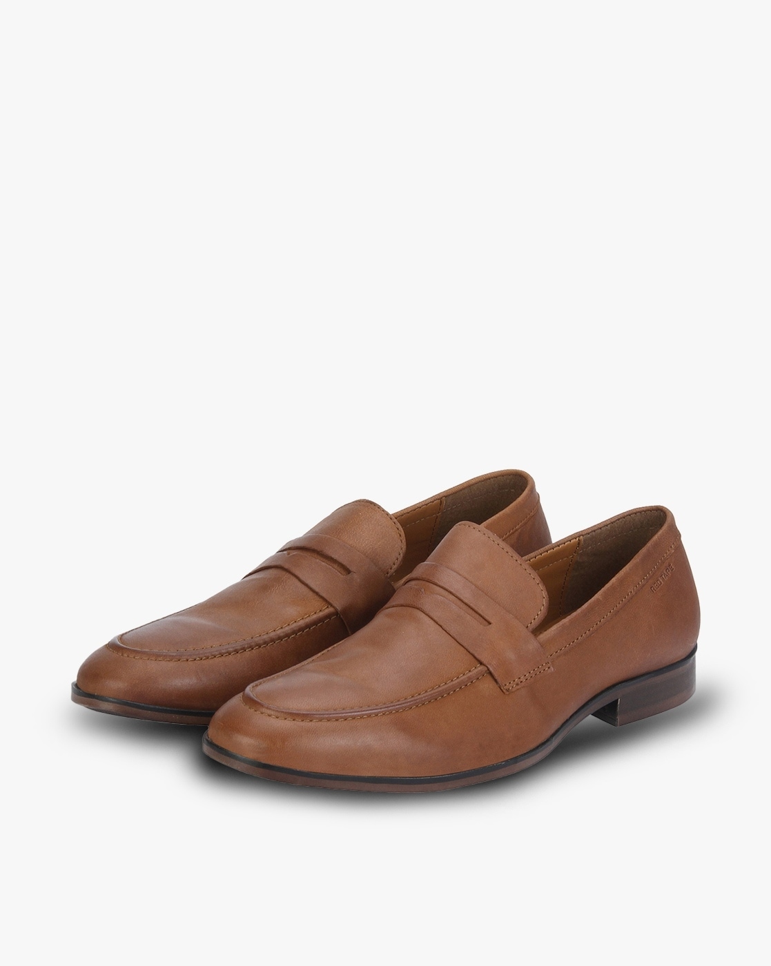 red tape men's slip on leather formal shoes