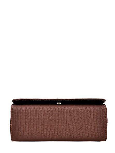 Textured Handbag with Sling Bag (Image - 3)