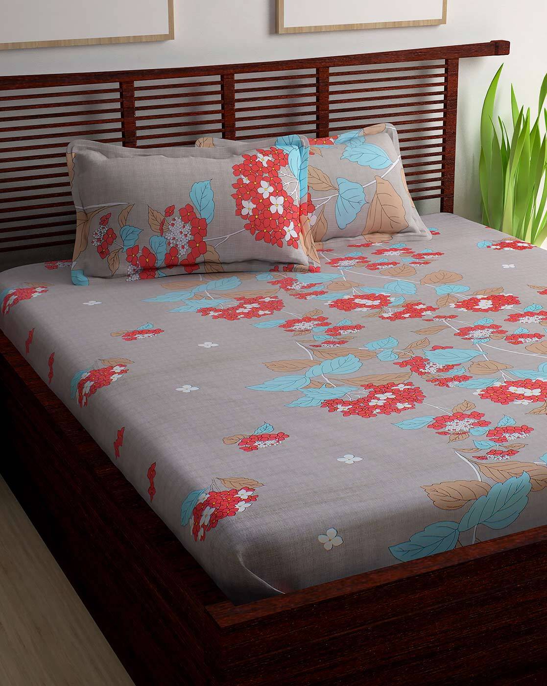 Buy Multicoloured Bedsheets for Home & Kitchen by Story@Home