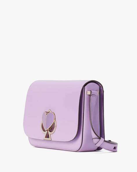 kate spade purple sling bag