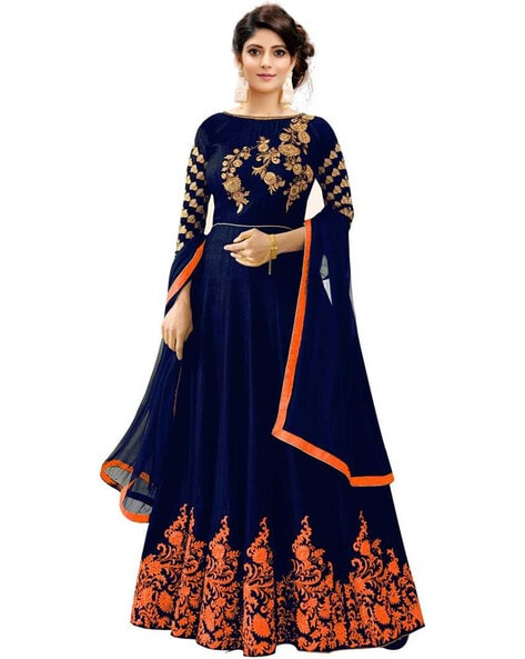 anarkali dress material