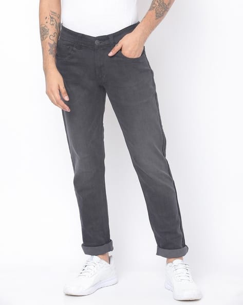 Low-Rise Slim Fit Jeans