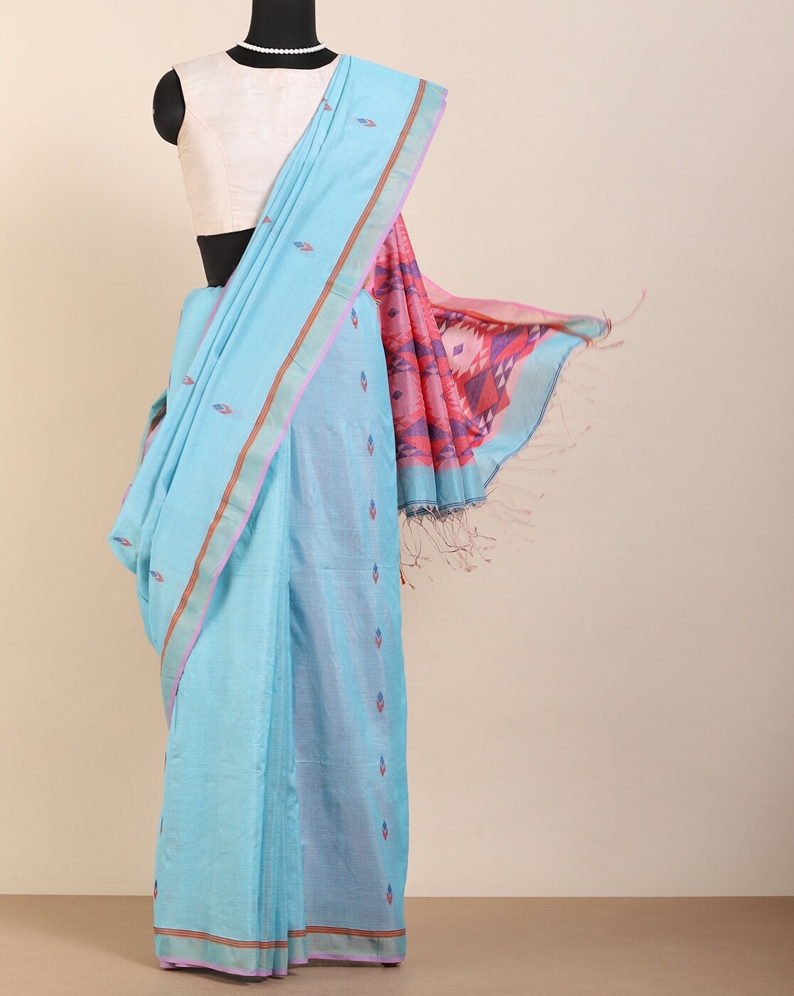 Buy Yellow Sarees for Women by MORCHARI Online | Ajio.com