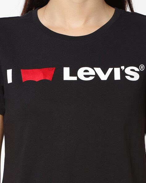 T shirt levis noir et rouge new arrivals