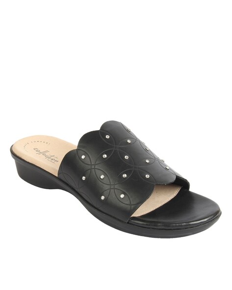 clarks embellished sandals