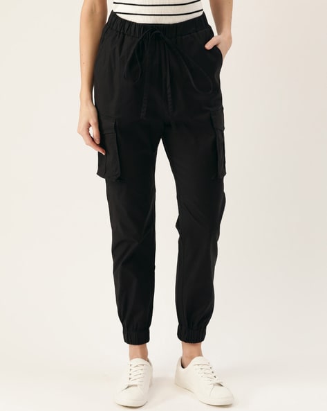 Buy Black Trousers & Pants for Women by SUTI Online | Ajio.com