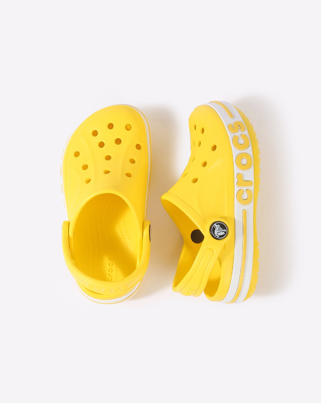 yellow crocs womens 7