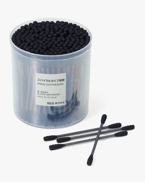 MUJI Cotton Buds (Black)
