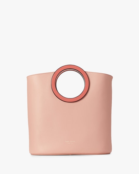 Buy KATE SPADE Betty Italian Leather Tote Bag with Internal Zipped Pocket |  Pink Color Women | AJIO LUXE