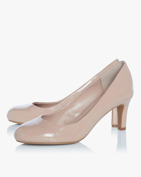 dune nude court shoes