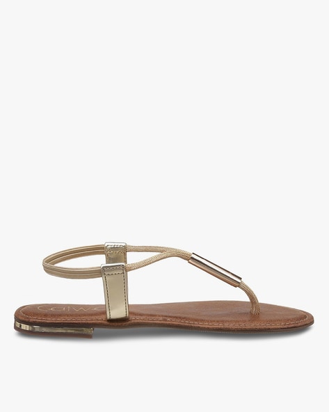 cushioned flat sandals