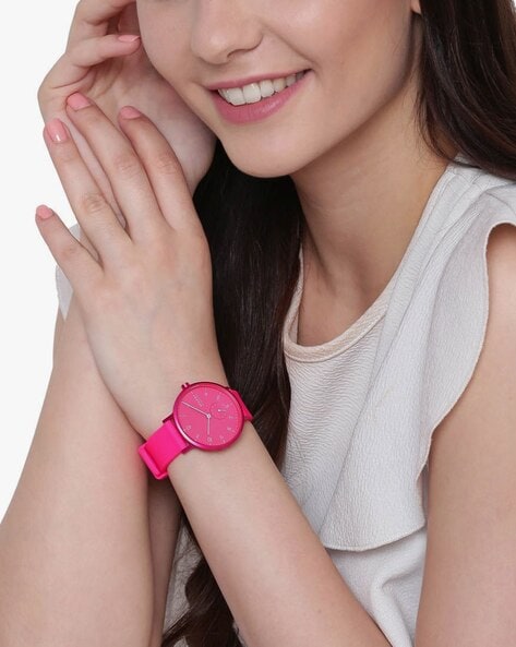 Skagen pink outlet watch