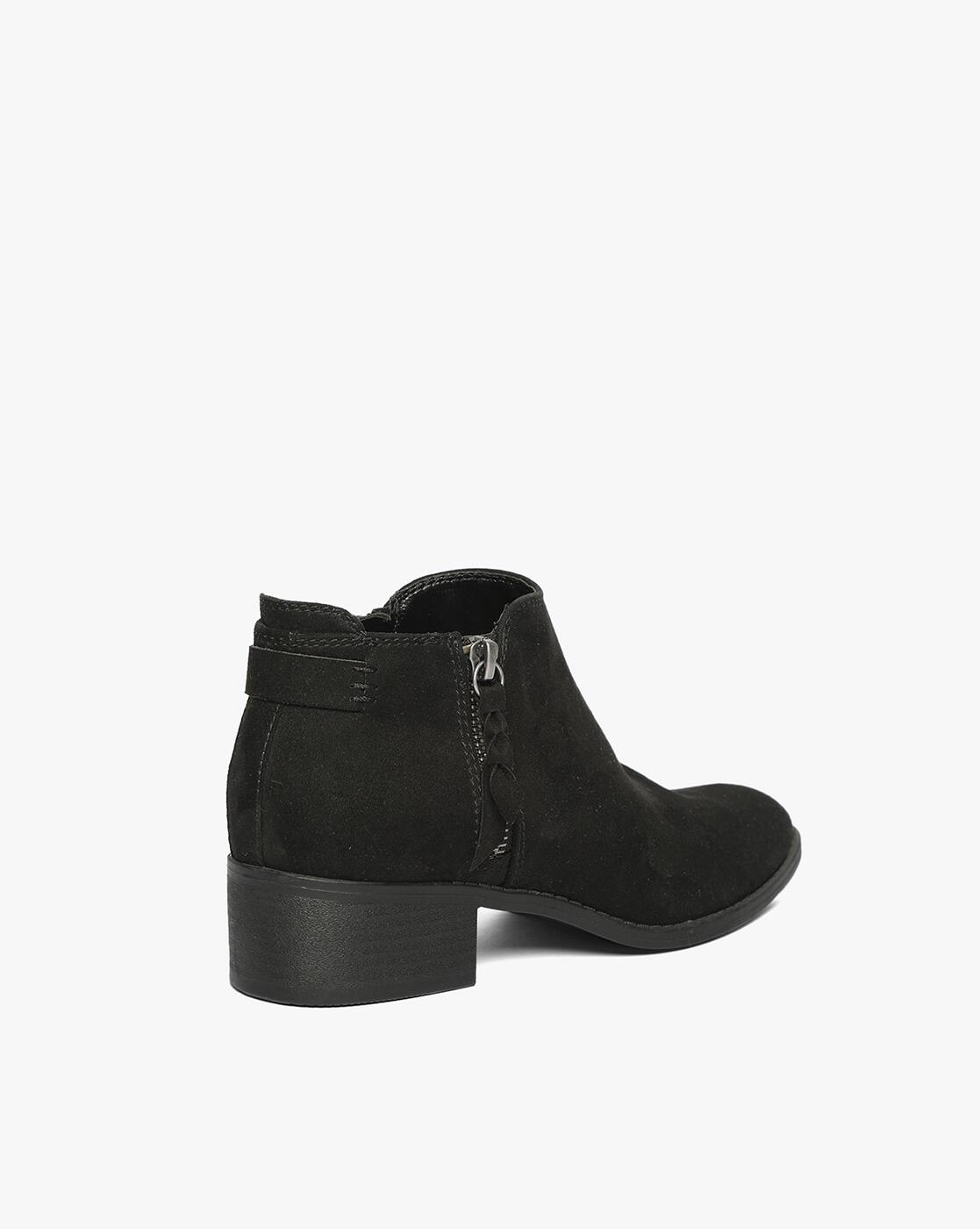 madden girl black booties