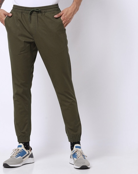 Buy Olive Green Trousers  Pants for Men by AJIO Online  Ajiocom