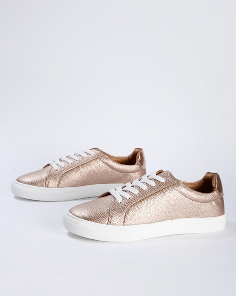 Buy Rose Gold Casual Shoes for Women by 