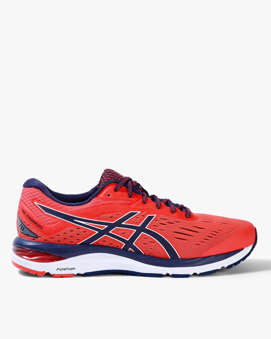 asics shoes red colour