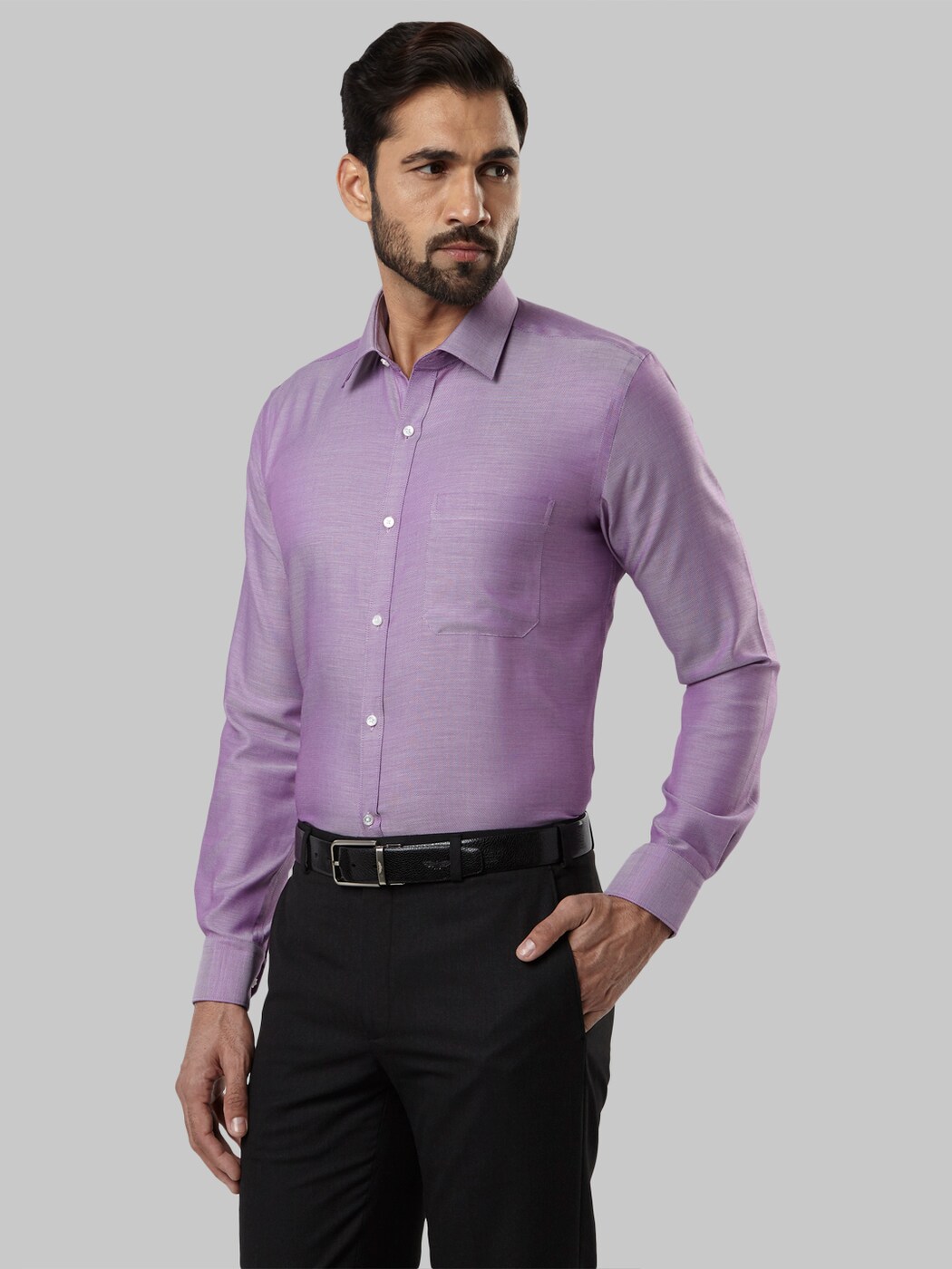 violet shirt for men