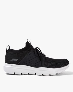 skechers black running shoes