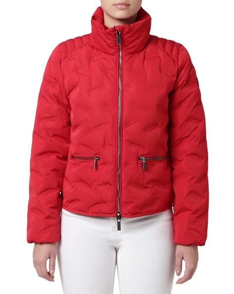 armani exchange jacket red