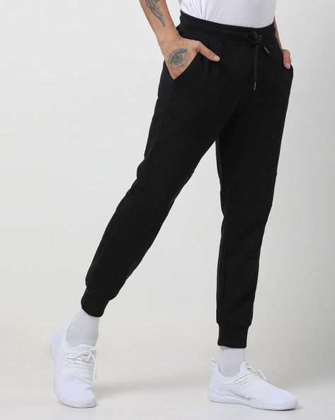 Buy Black Track Pants for Men by Styli Online | Ajio.com