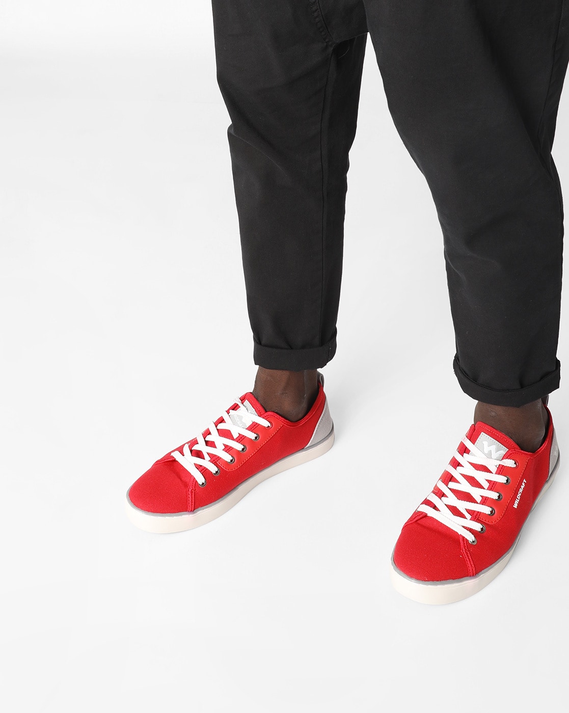 Buy Candy Red Casual Shoes for Men by 