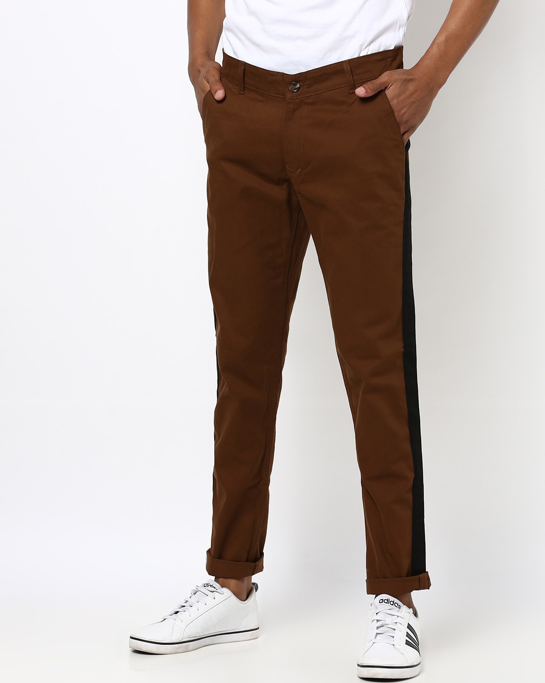 Southloom Jaipur Cotton Solid Brown Pants for Men – Southloom Handmade and  Organics