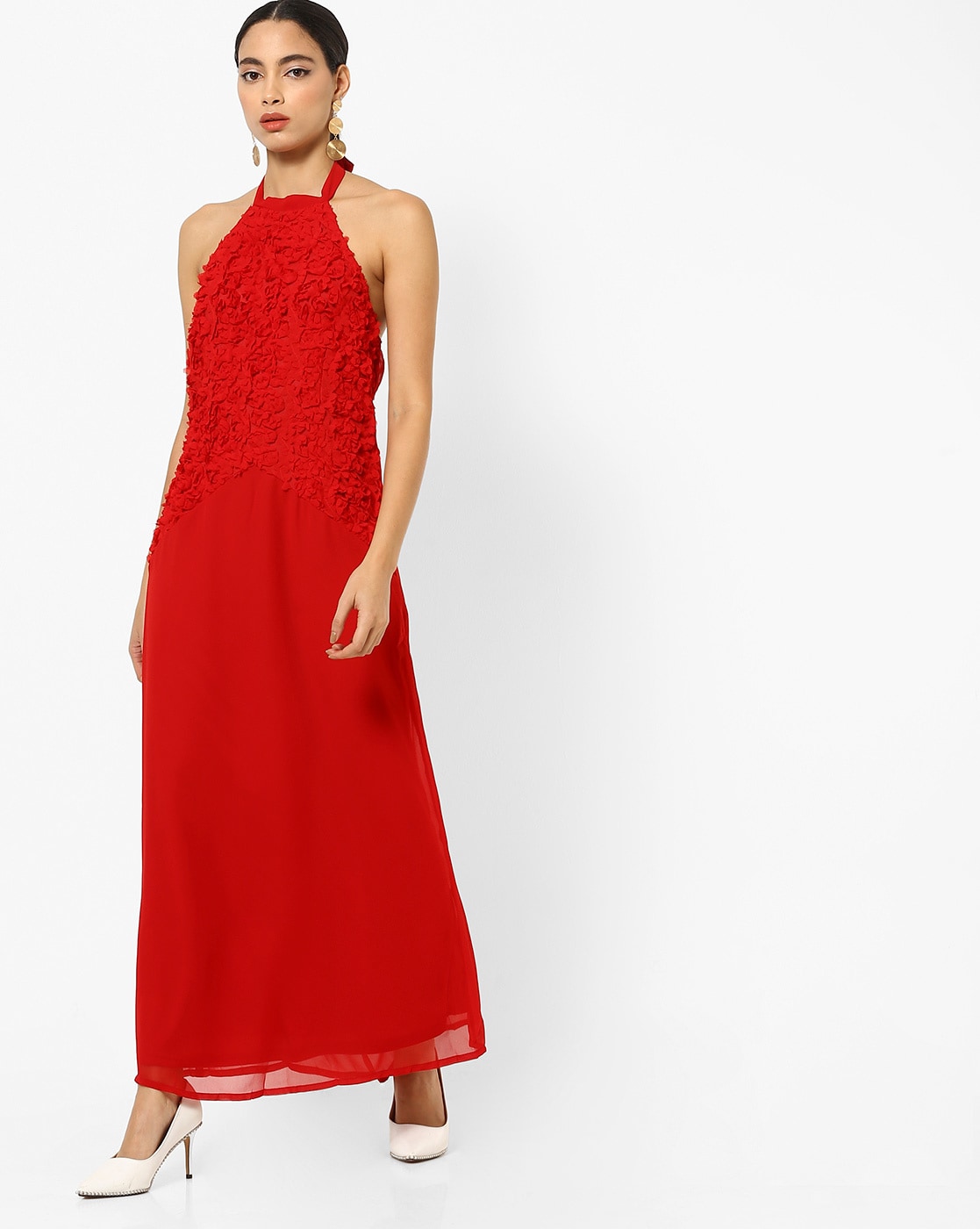 Red Dresses for by Rare Online Ajio.com