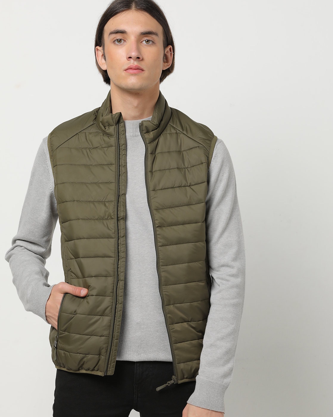 US POLO Sleeveless Quilted Jacket - Light Pink | My-Store