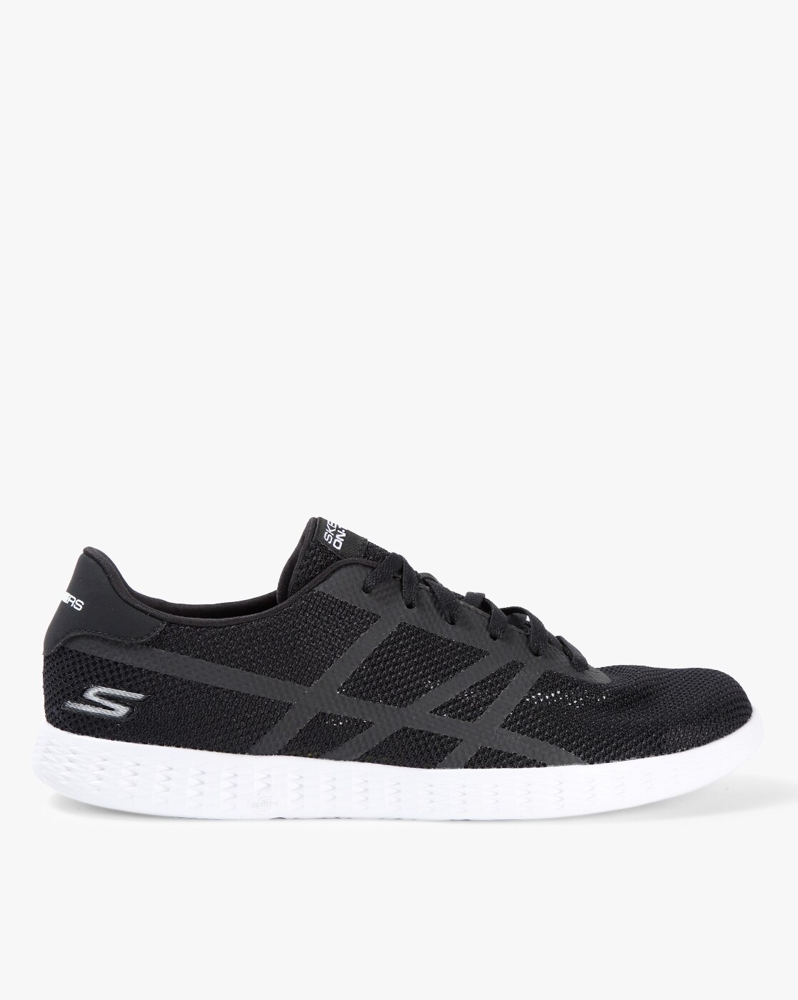 Buy Black Sneakers for Men by Skechers Online Ajio