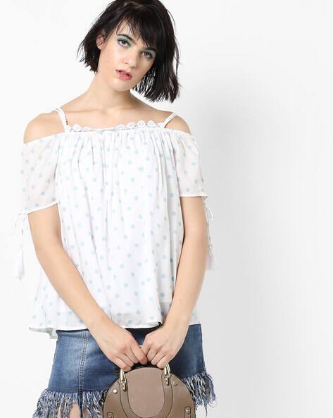 polka dots tops jabong