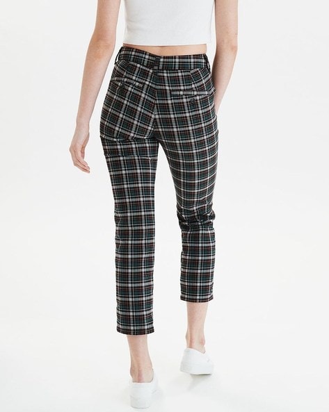 plaid pants american eagle