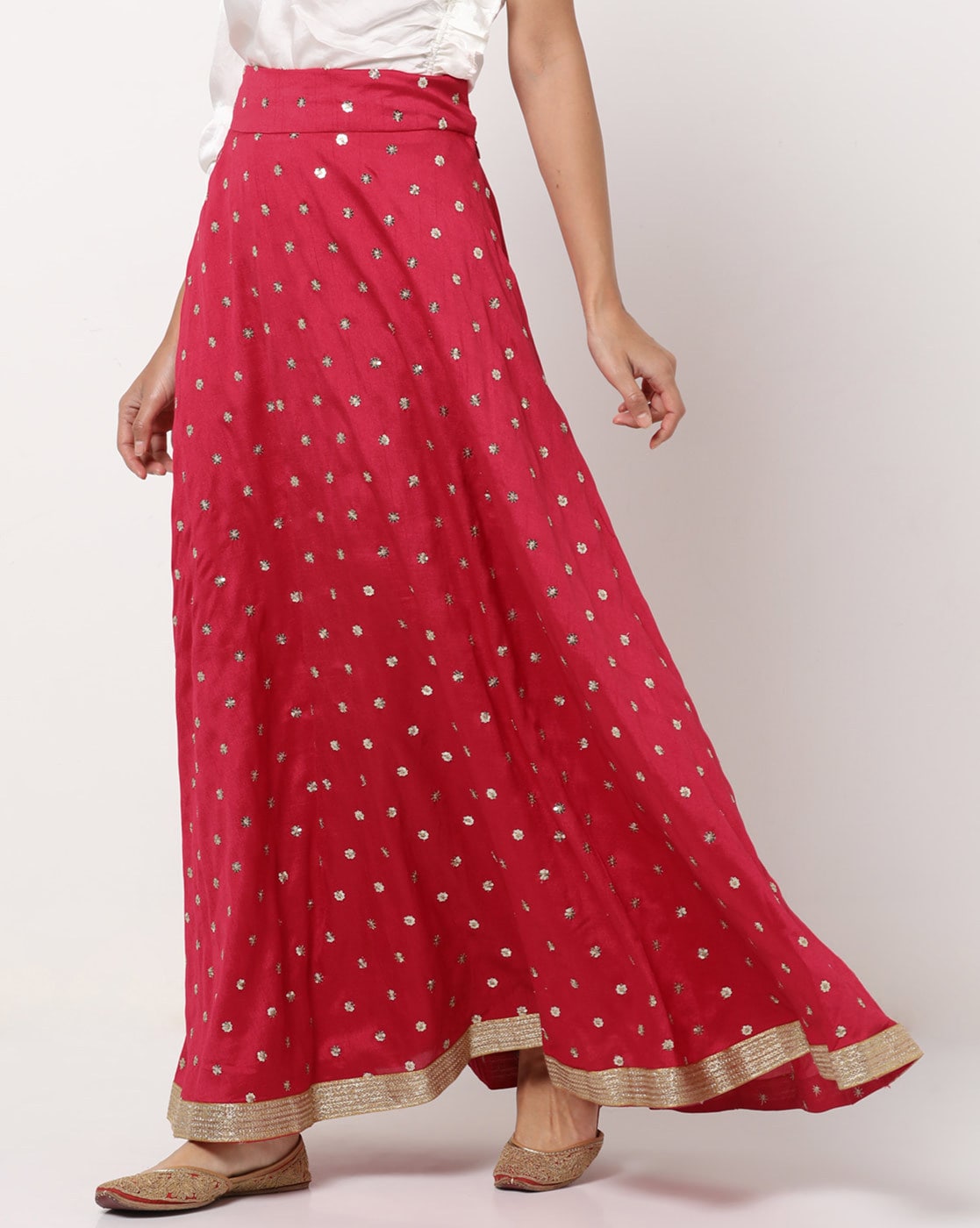 Buy Pink Skirts & Ghagras for Women by Indya Online