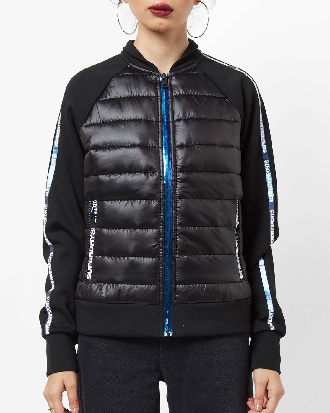 superdry gym tech bomber
