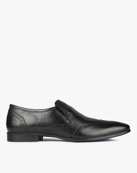 lee cooper oxford shoes with broguing