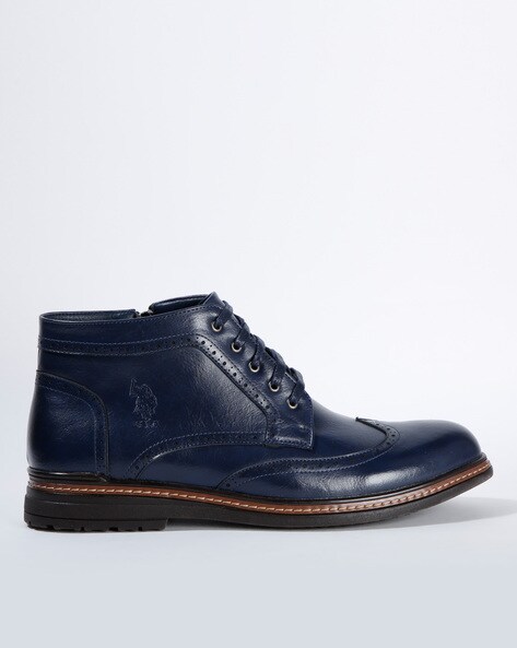 polo blue boots