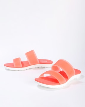 Buy Coral Orange Flip Flop \u0026 Slippers 