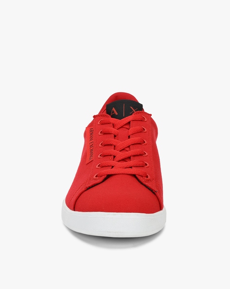 Armani shoes shop red