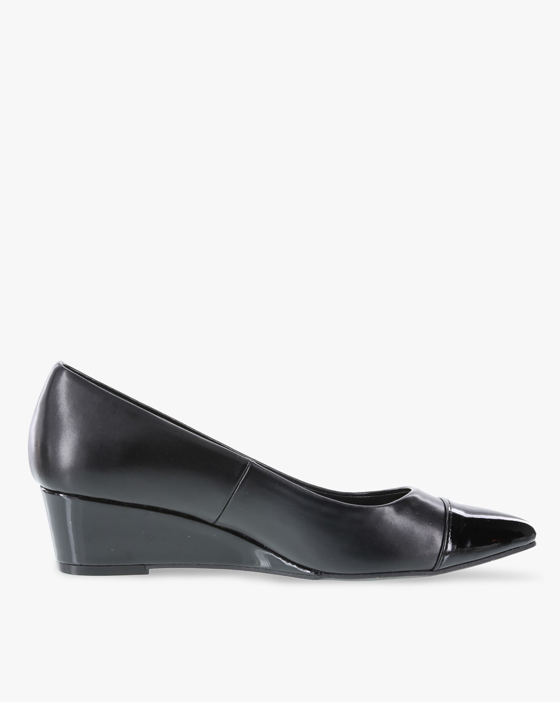 Buy Black Heeled Shoes for Women by DFX 