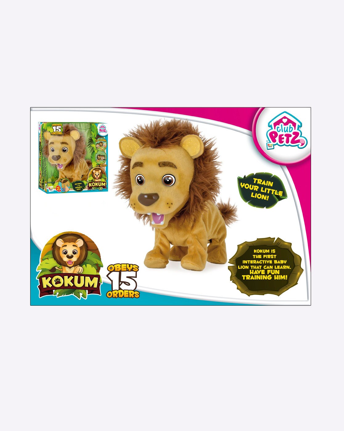 lion toy baby